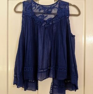 Free People open back tank top